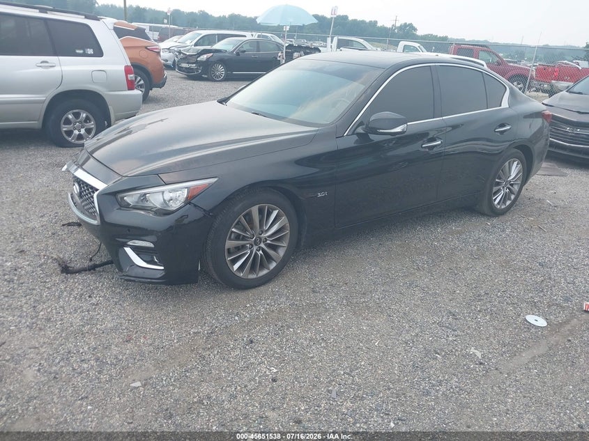 2018 Infiniti Q50 3.0T Luxe VIN: JN1EV7AR4JM444928 Lot: 45651538