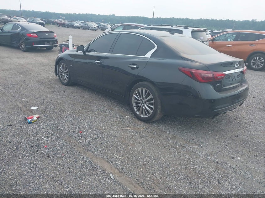 2018 Infiniti Q50 3.0T Luxe VIN: JN1EV7AR4JM444928 Lot: 45651538