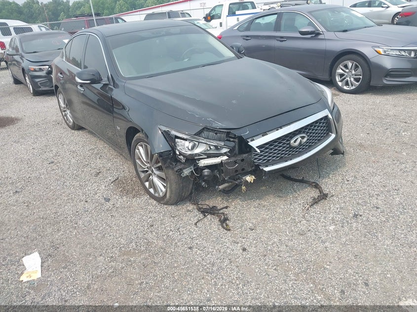 2018 Infiniti Q50 3.0T Luxe VIN: JN1EV7AR4JM444928 Lot: 45651538