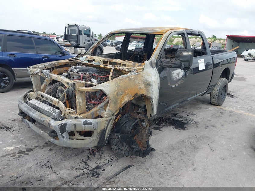 Vin: 3c6ur5clxrg410833, lot: 46150101, ram 2500 tradesman  4x4 6'4 box 20242