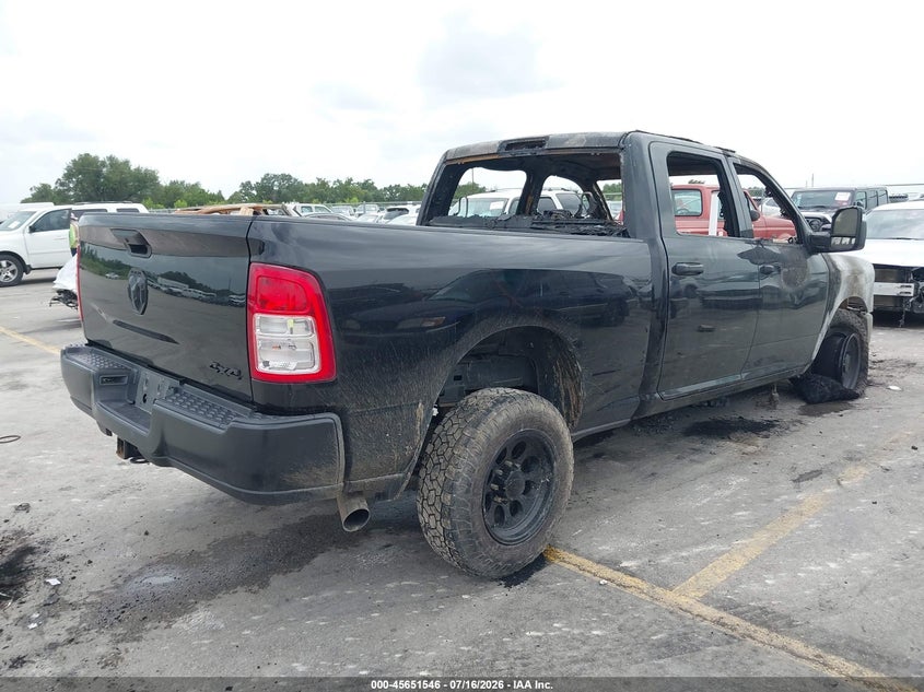 Vin: 3c6ur5clxrg410833, lot: 46150101, ram 2500 tradesman  4x4 6'4 box 20244