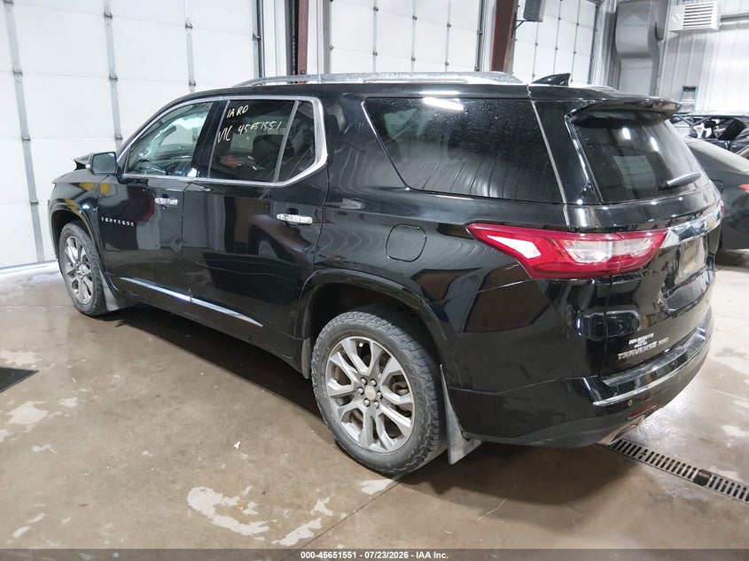 Vin: 1gnevkkw3mj144847, lot: 46150106, chevrolet traverse awd premier 20213