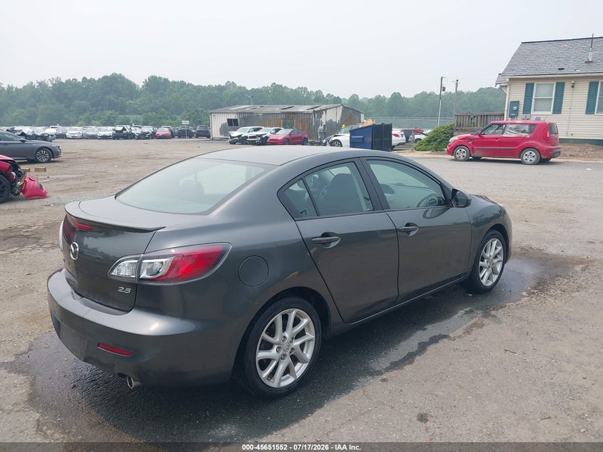 Vin: jm1bl1w61c1512317, lot: 46150107, mazda mazda3 s grand touring 20124