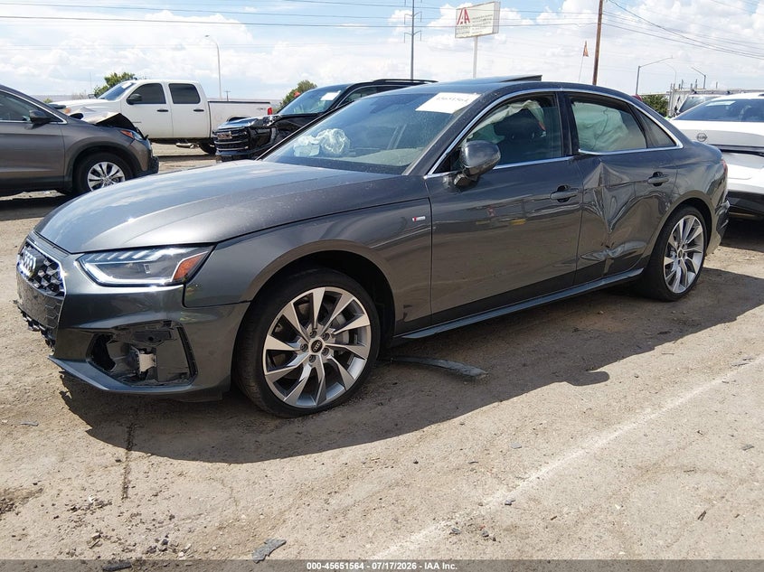 Vin: waueaaf46pn003532, lot: 46150119, audi a4 premium plus 45 tfsi s line quattro s tronic 20232