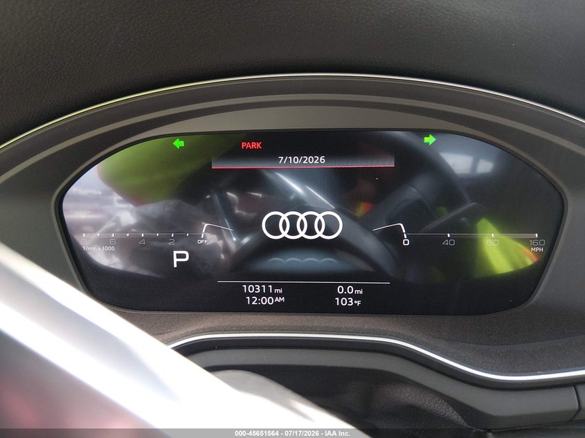 2023 Audi A4 Premium Plus 45 Tfsi S Line Quattro S Tronic VIN: WAUEAAF46PN003532 Lot: 45651564