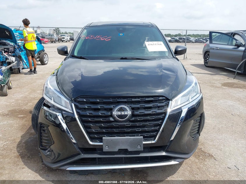2022 Nissan Kicks S Xtronic Cvt VIN: 3N1CP5BV7NL527352 Lot: 45651566
