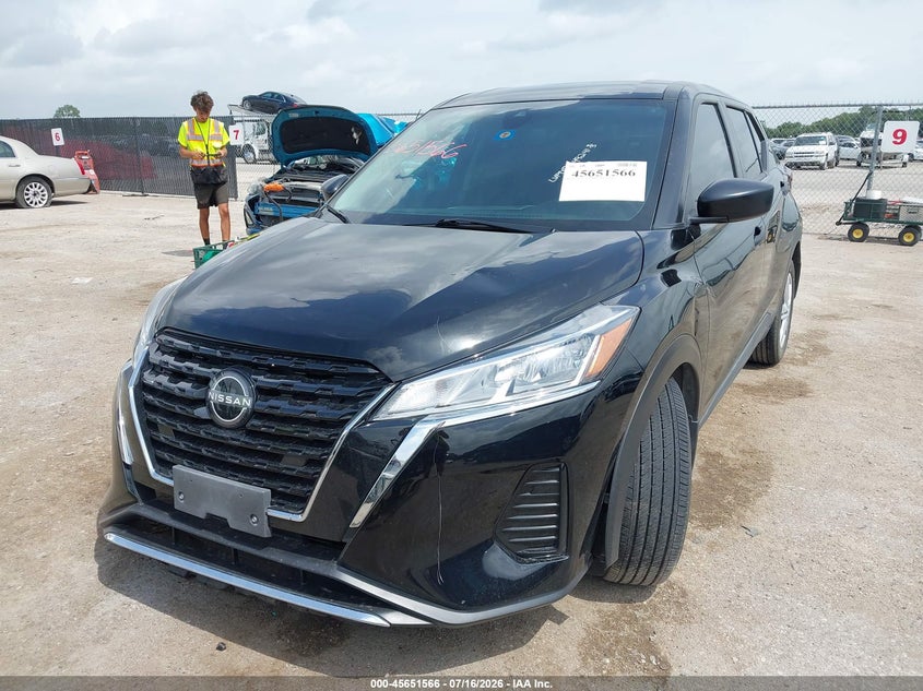 2022 Nissan Kicks S Xtronic Cvt VIN: 3N1CP5BV7NL527352 Lot: 45651566