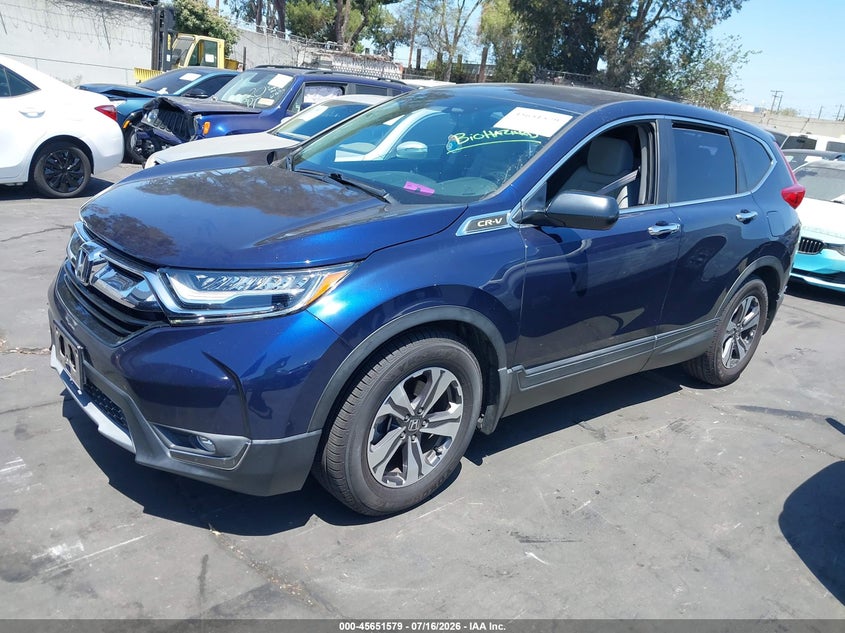 2019 Honda CR-V, Вандалізм, IAAI, VIN 5J6RW5H33KL003603 — фото 2