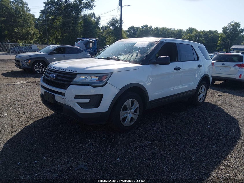 Vin: 1fm5k8at5ggb65904, lot: 46150138, ford utility police interceptor 20162