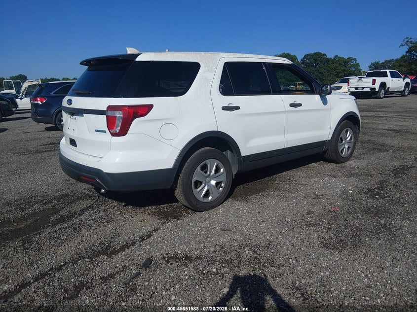 Vin: 1fm5k8at5ggb65904, lot: 46150138, ford utility police interceptor 20164