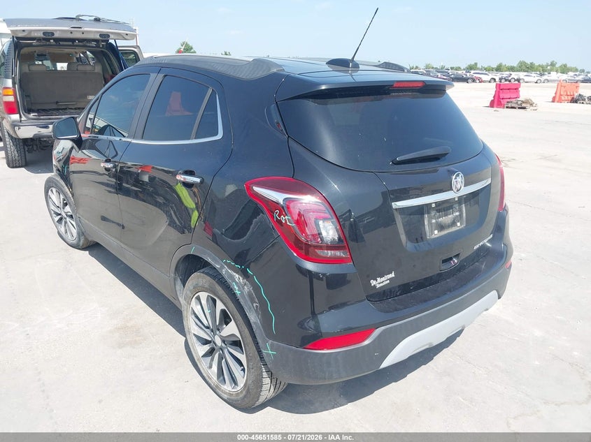 Vin: kl4cjasb1mb340714, lot: 46150140, buick encore fwd preferred 20213