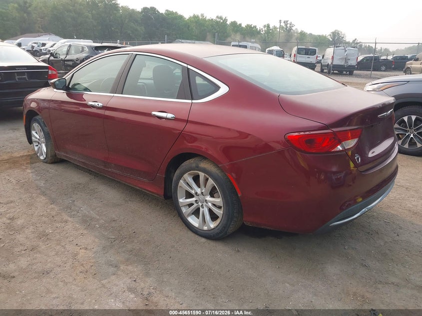 2016 Chrysler 200 Limited VIN: 1C3CCCAB8GN144161 Lot: 45651590
