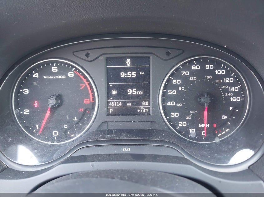 2015 Audi A3 2.0T Premium VIN: WAU7FLFF2F1076040 Lot: 45651594