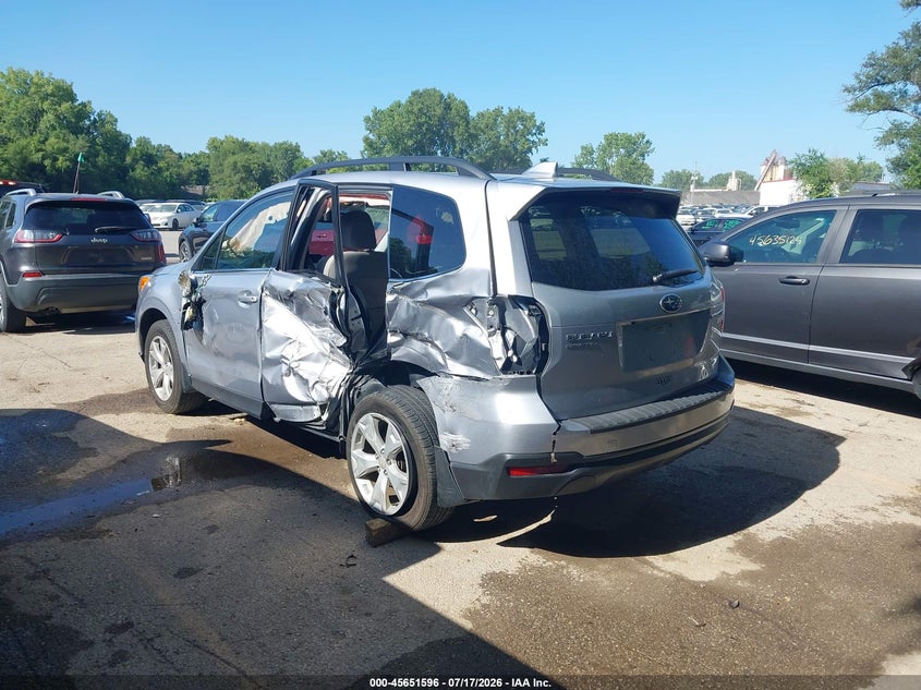 Vin: jf2sjarc0gh413350, lot: 46150151, subaru forester 2.5i limited 20163