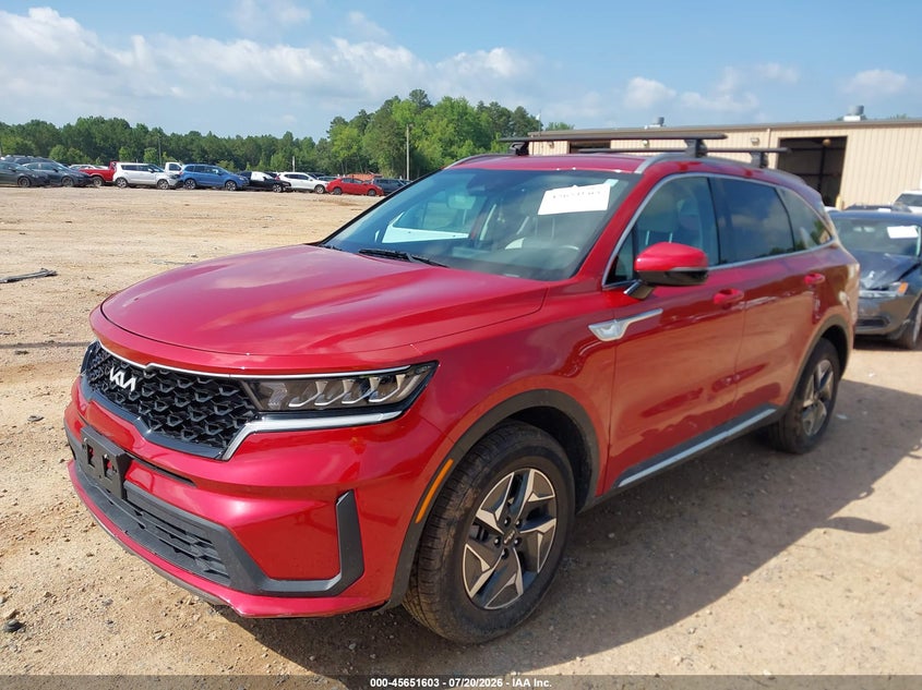 Vin: kndrg4lg2n5090250, lot: 46150158, kia sorento hybrid s 20222