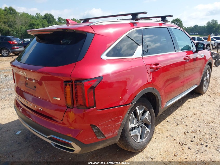 Vin: kndrg4lg2n5090250, lot: 46150158, kia sorento hybrid s 20224