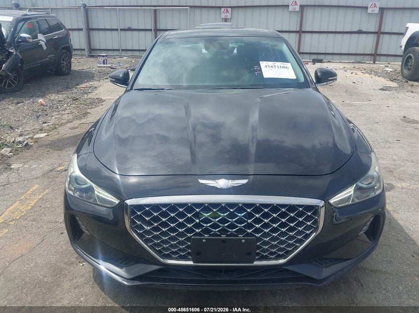 2019 Genesis G70 2.0T Advanced VIN: KMTG34LA1KU026640 Lot: 45651606