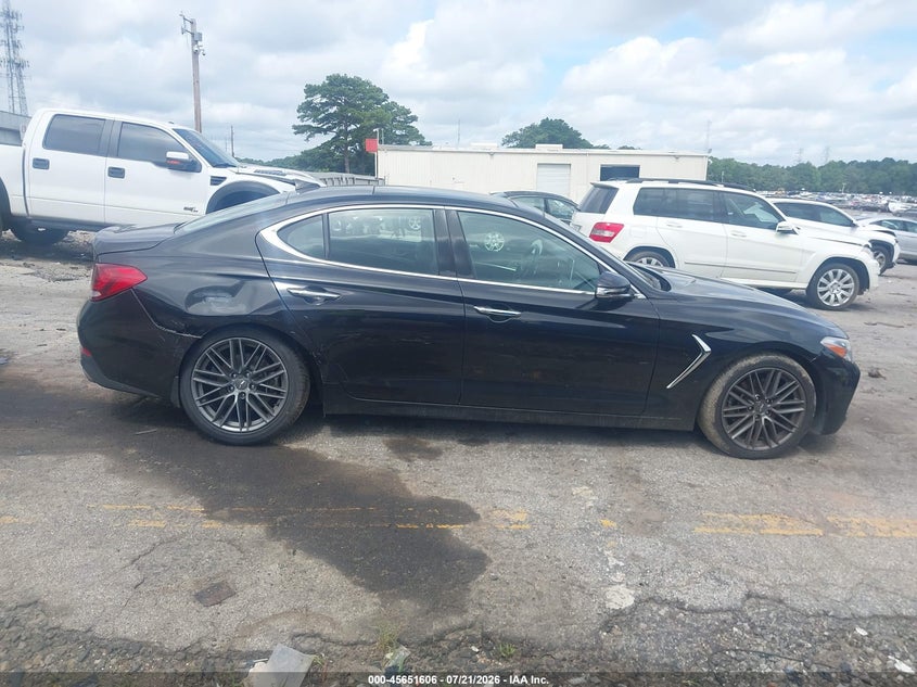 2019 Genesis G70 2.0T Advanced VIN: KMTG34LA1KU026640 Lot: 45651606