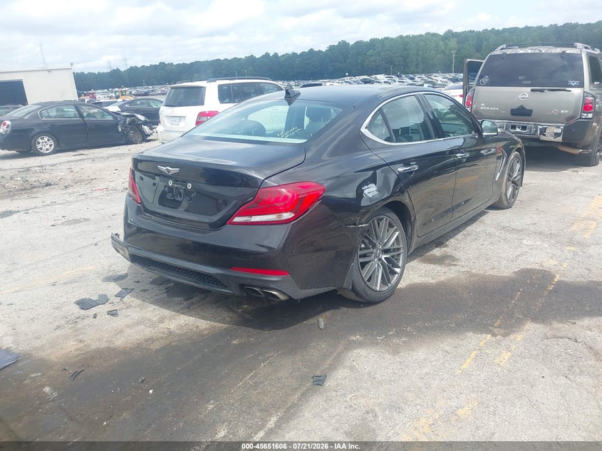 Vin: kmtg34la1ku026640, lot: 46150161, genesis g70 2.0t advanced 20194