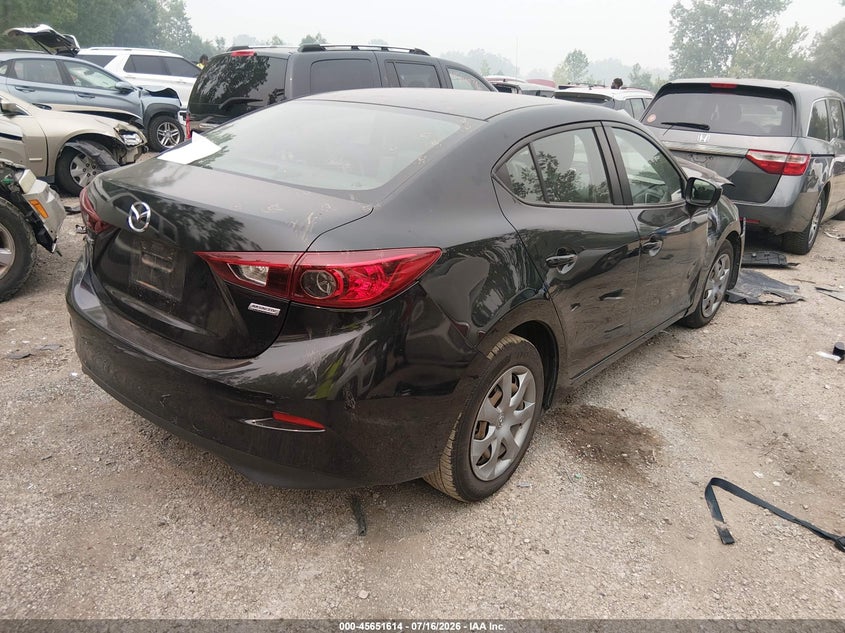 Vin: 3mzbm1u72fm150477, lot: 46150169, mazda mazda3 i sport 20154