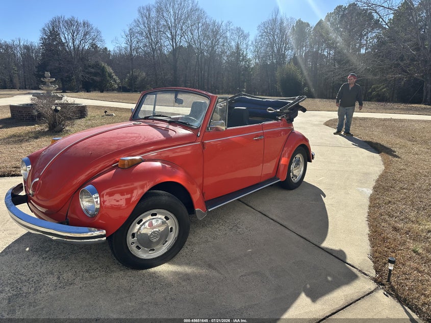 1971 VOLKSWAGEN BEETLE CONVERTIBLE auction photo 2