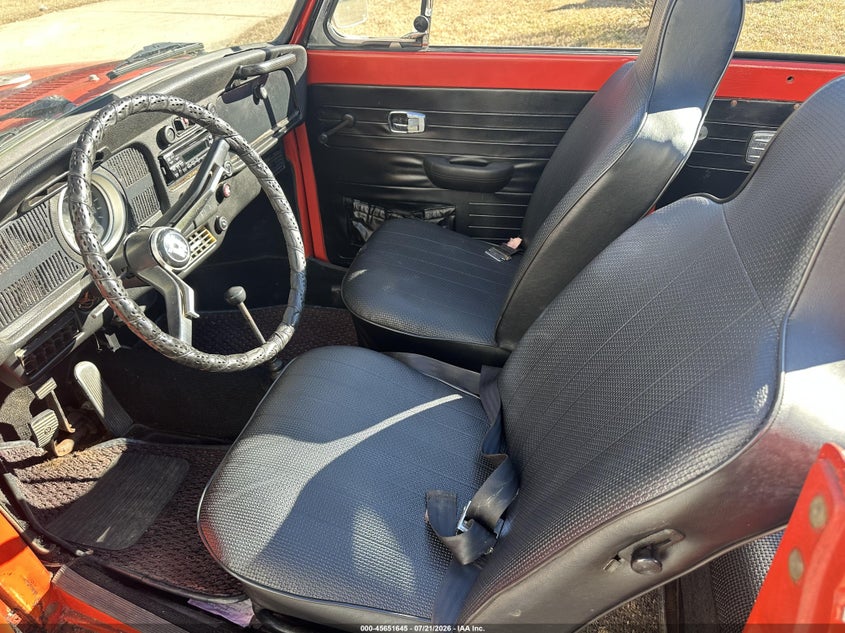 1971 VOLKSWAGEN BEETLE CONVERTIBLE auction photo 7