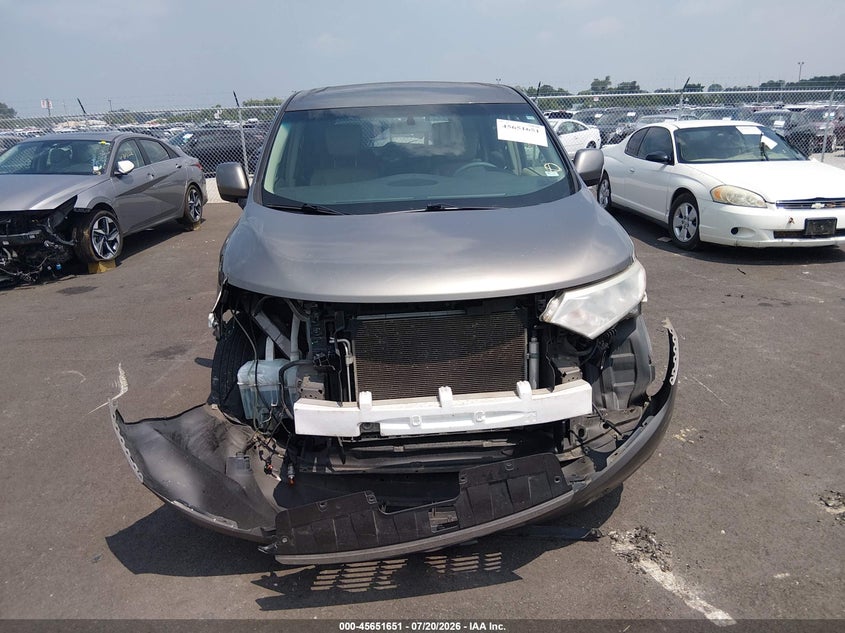 2015 Nissan Quest Sv VIN: JN8AE2KP6F9120289 Lot: 45651651