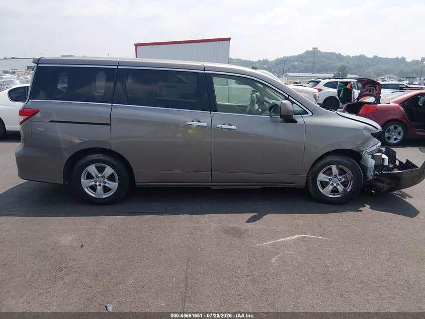 2015 Nissan Quest Sv VIN: JN8AE2KP6F9120289 Lot: 45651651