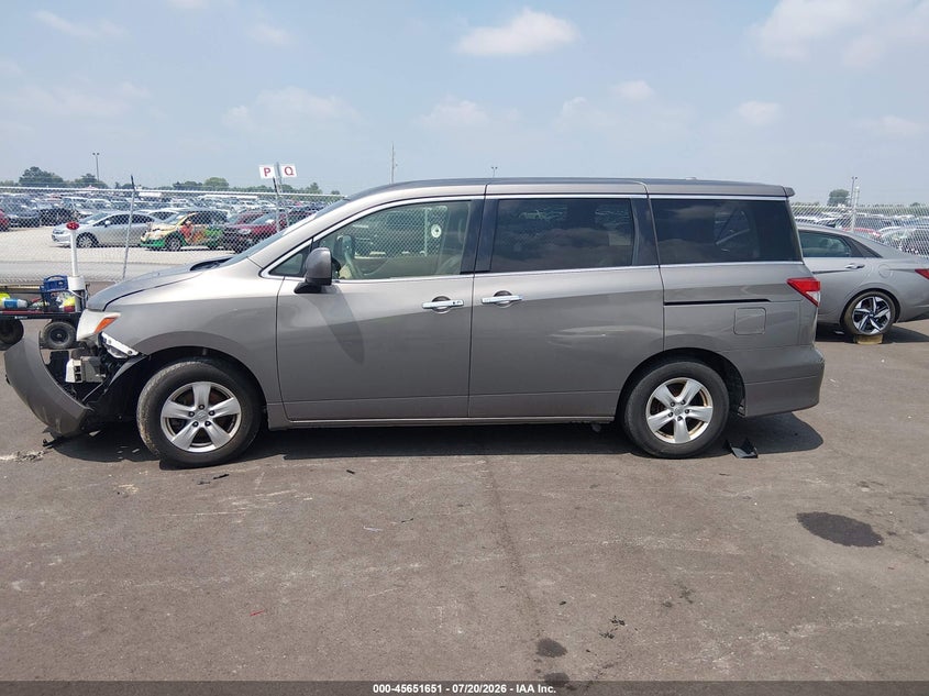 2015 Nissan Quest Sv VIN: JN8AE2KP6F9120289 Lot: 45651651