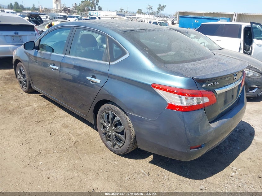 2014 NISSAN SENTRA auction photo 3
