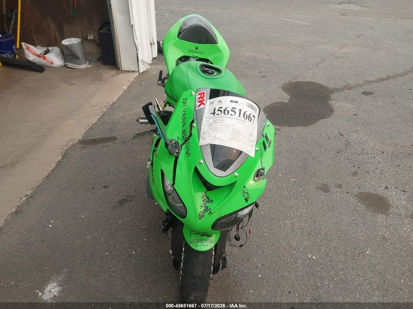 2006 KAWASAKI ZX1000 auction photo 5