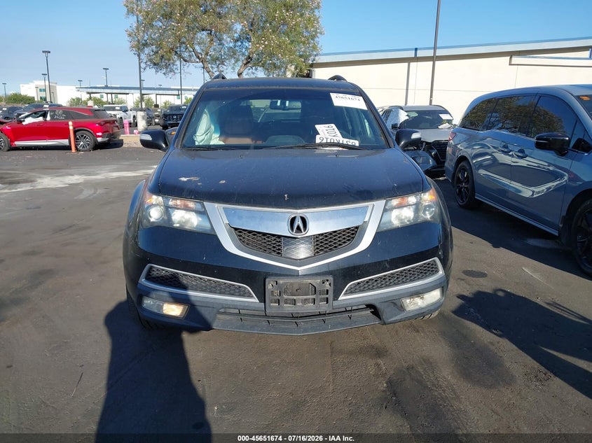 2011 Acura Mdx Advance Package VIN: 2HNYD2H71BH534945 Lot: 45651674