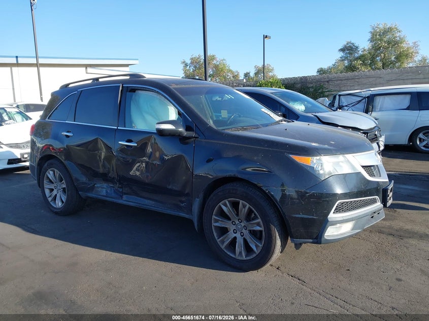 2011 Acura Mdx Advance Package VIN: 2HNYD2H71BH534945 Lot: 45651674