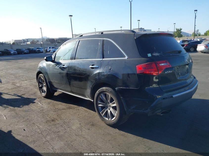 2011 Acura Mdx Advance Package VIN: 2HNYD2H71BH534945 Lot: 45651674