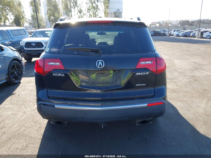 2011 Acura Mdx Advance Package VIN: 2HNYD2H71BH534945 Lot: 45651674