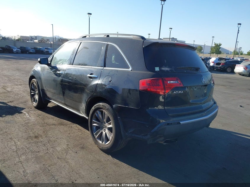 2011 Acura Mdx Advance Package VIN: 2HNYD2H71BH534945 Lot: 45651674