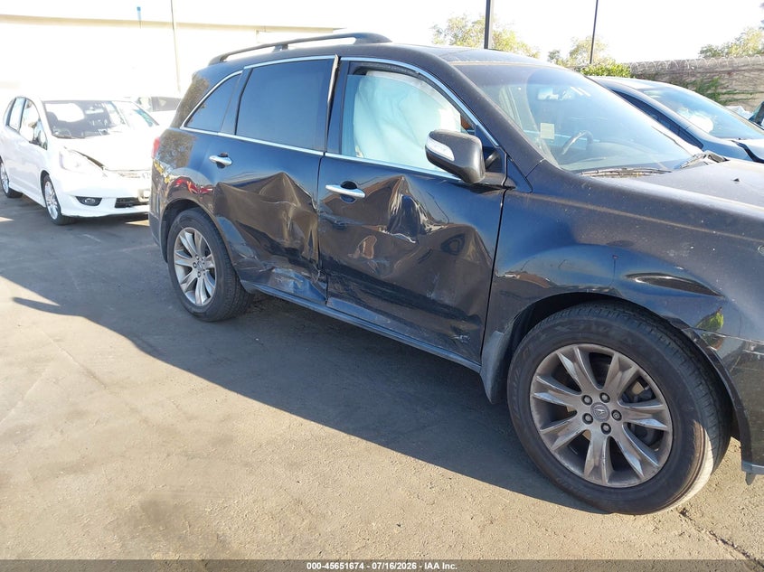 2011 Acura Mdx Advance Package VIN: 2HNYD2H71BH534945 Lot: 45651674