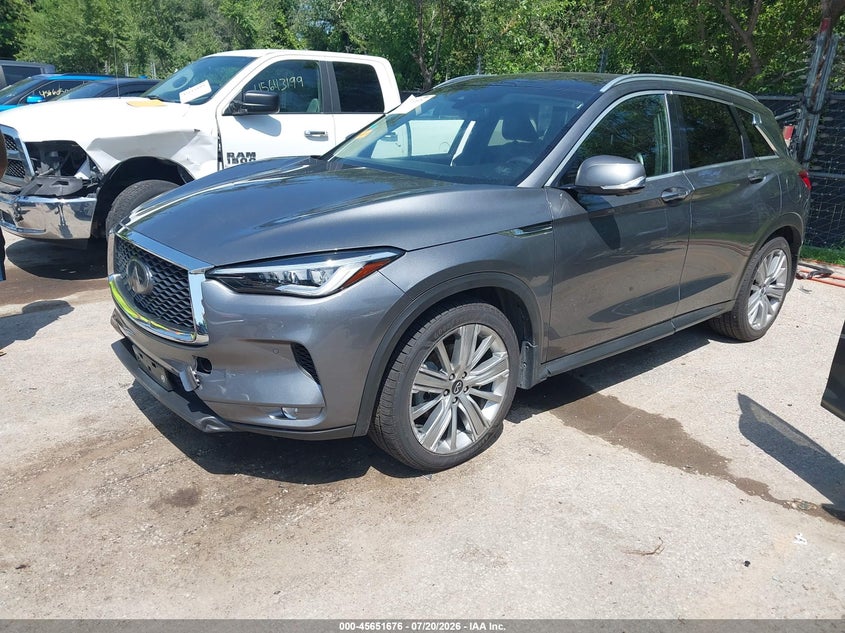 2021 Infiniti Qx50 Sensory VIN: 3PCAJ5CA1MF100117 Lot: 45651676