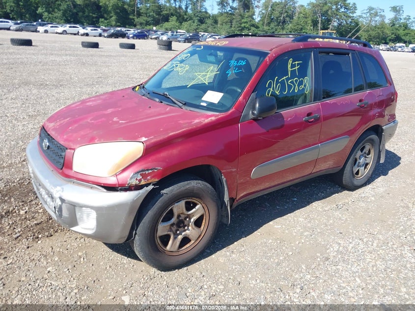 2003 Toyota RAV 4, Front & Rear, IAAI, VIN JTEHH20V330194445 — photo 2