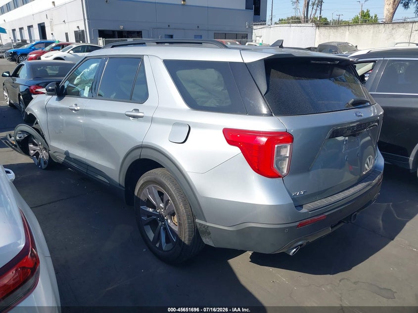 Vin: 1fmsk8dh0pga75750, lot: 46150251, ford explorer xlt 20233