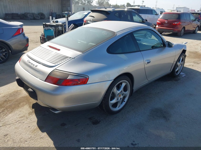 2001 Porsche 911 Carrera/Carrera 4 VIN: WP0AA29981S623368 Lot: 45651701