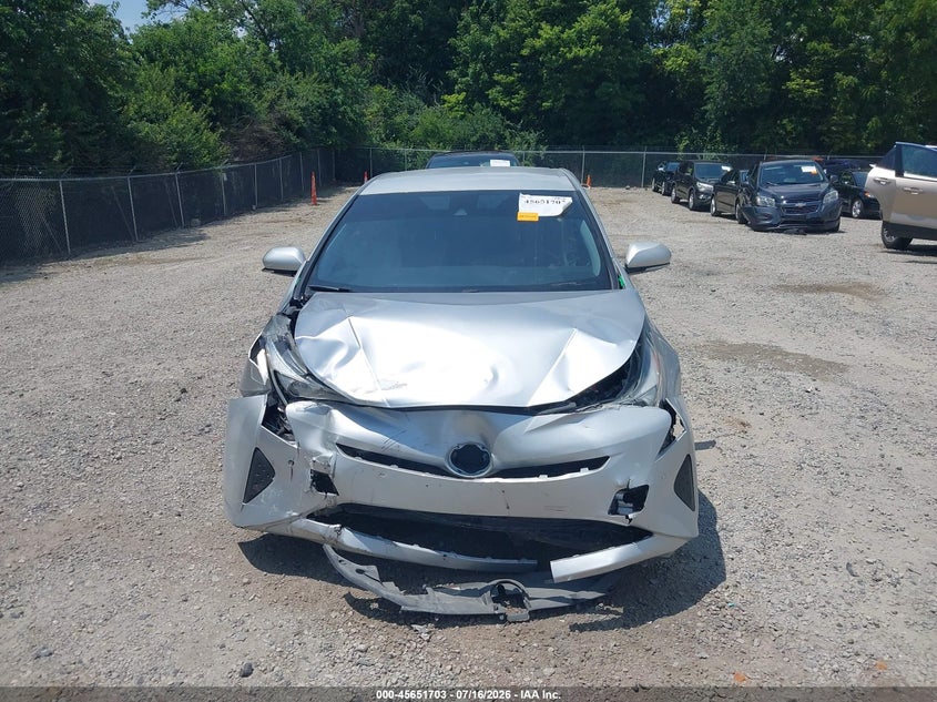 2018 Toyota Prius VIN: JTDKBRFU6J3604802 Lot: 45651703