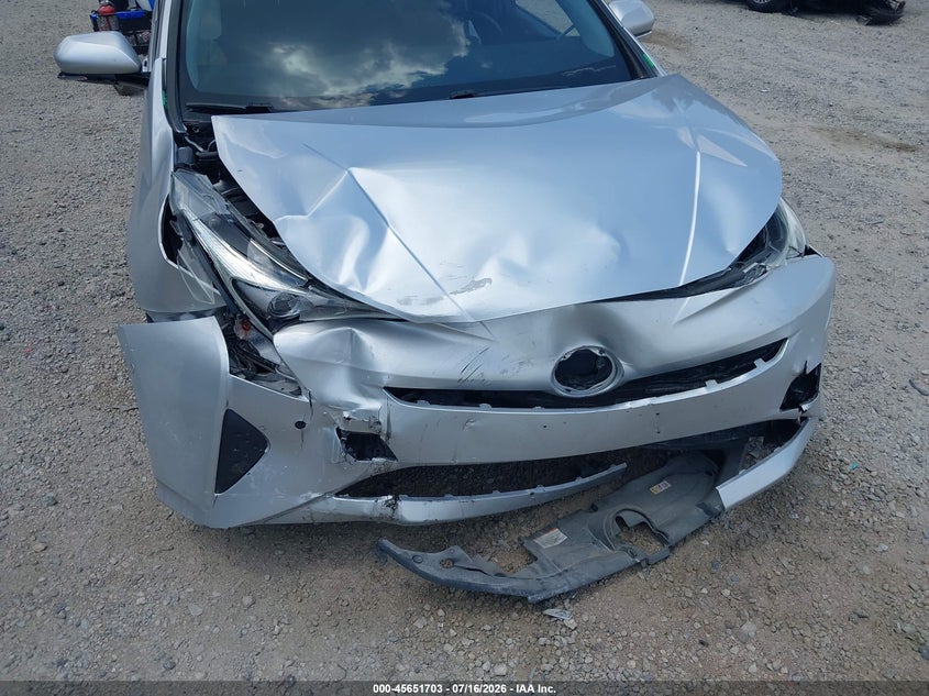 2018 Toyota Prius VIN: JTDKBRFU6J3604802 Lot: 45651703