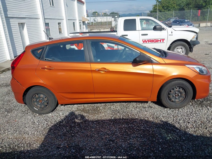2015 Hyundai Accent Gs VIN: KMHCT5AE2FU220944 Lot: 45651707
