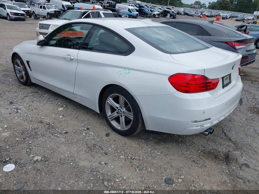 Vin: wba3n7c5xfk224899, lot: 46150267, bmw 428i 20153