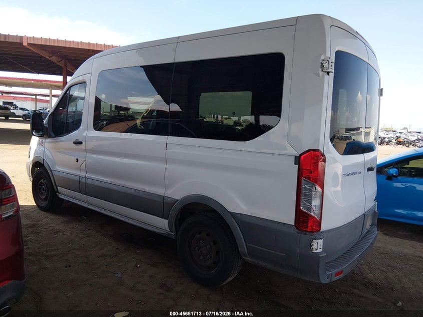 Vin: 1fmzk1cmxfka79191, lot: 46150268, ford transit-150 xlt 20153