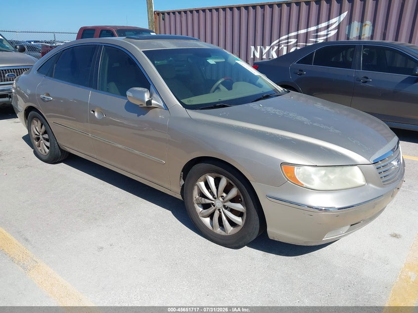 2008 HYUNDAI AZERA auction photo 1