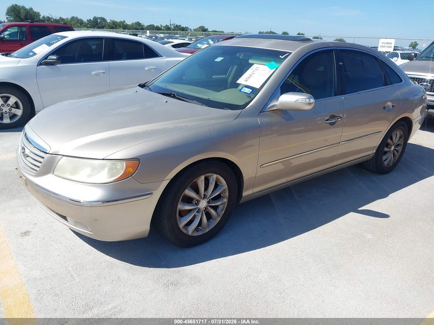 2008 HYUNDAI AZERA auction photo 2