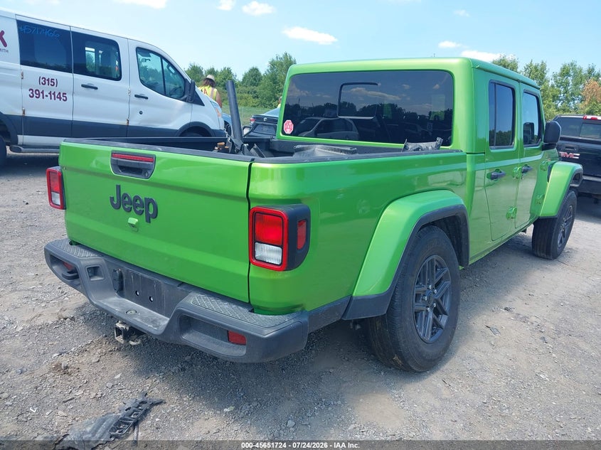 Vin: 1c6pjtag0tl152377, lot: 46150279, jeep gladiator sport s 4x4 20264
