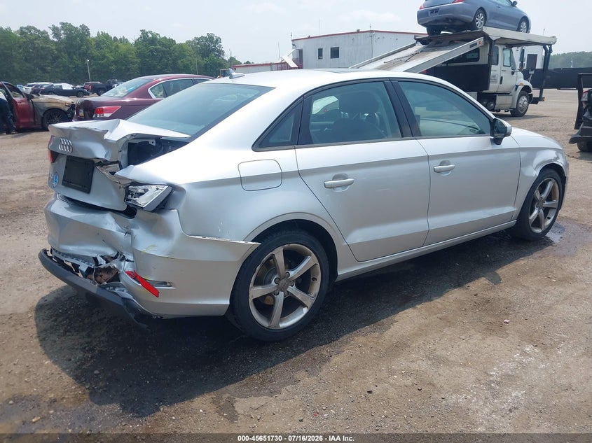 2015 Audi A3 1.8T Premium VIN: WAUACGFF0F1002749 Lot: 45651730